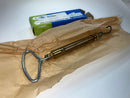New Old Stock Chatillon NY USA BRASS IN-15 Hanging Scale 15lbs / 7.5Kg Capacity Fish Scale - Cardon Tools