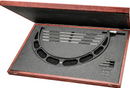 Starrett USA Made 20-24" 224.1JRLZ INTERCHANGEABLE ANVIL MICROMETER Boxed SET - Cardon Tools