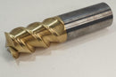 Morse Cutting Tools USA 1" Solid Carbide TiN Coated 60° Helix 3 Flute End Mill 90647 - Cardon Tools