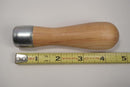 3  Lutz USA Made T-6 Skroo-Zon Birch Wood Premium File Handle for 10" Files - Cardon Tools