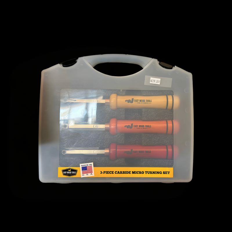 Oliver's Cool Tools and Neat Stuff: EASY WOOD Easy Micro Wood Lathe  Tools 3-PC Carbide Tool Set.
