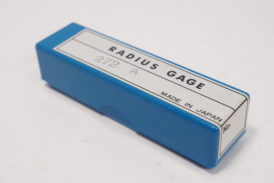 New Old Stock Fujikogu FUJI Tools 272A Radius Gauge 1/32"-17/64". Made in Japan - Cardon Tools