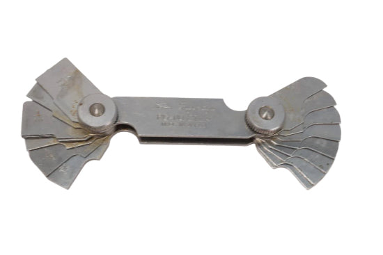 New Old Stock Fujikogu FUJI Tools 272A Radius Gauge 1/32"-17/64". Made in Japan - Cardon Tools