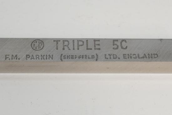 3 New FMP  Parkin Triple 5C 5% Cobalt Hss Lathe Tool Bit 7/16" x 3-1/2" UK Made