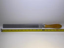 NOS Nicholson USA MADE 12" Cabinetmakers Carvers SMOOTH  Rasp with Handle - Cardon Tools