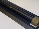 Excellent Vintage Solid Brass 18" Rolling Rule Ruler from Military Naval School - Cardon Tools