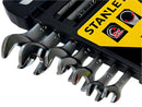 Stanley 7pc Metric DuraMax Drive reversible Combination Ratcheting Wrench Set 8,10,12,13,14,17,19mm - Cardon Tools