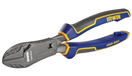 NEW Old Stock   Irwin Vise-Grip Germany 1950504 8″ Diagonal POWER SLOT Cutting Pliers - Cardon Tools