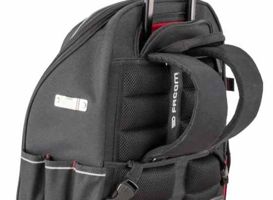 FACOM 100 Year Limited Edition! BS.RB100Y Backpack / Tool Bag On Wheels Trolley - Cardon Tools