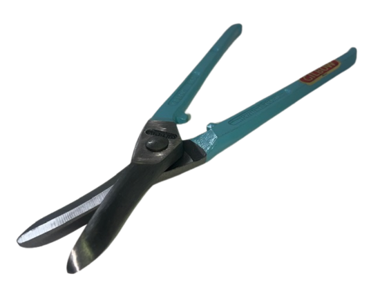 Record Gilbow 12" Hollow Ground SHEARS Straight Handle Sheet Metal Tin Snips G950/12 - Cardon Tools
