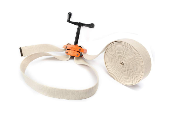 New Old Stock Pony Jorgensen HEAVY DUTY 20' Canvas Band Strap  Clamp, 2in. x 20ft. (6220) - Cardon Tools