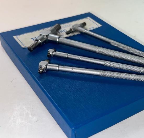 New Old Stock Fuji Tools made in JAPAN 4pc Telescoping Bore Gage Set 5/16" - 2-1/8" Range - Cardon Tools