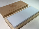 Pride Abrasives USA Made CERAMIC 6000x / 10000x  Water Stone with Wooden Box - Cardon Tools