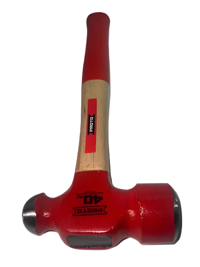 PROTO J1340PD 40oz Ball Pein Hammer with 15-3/4" Hickory Handle - Cardon Tools
