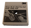500 grit 3M ELEK-TRO-CUT Cloth Utility Sandpaper Shop Roll 1-1/2" x 50yd - Cardon Tools
