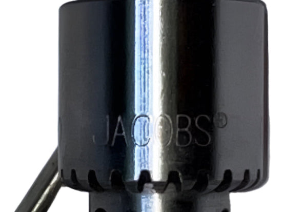 No. 0 Jacobs Precision 0-5/32" Cap. Drill Chuck with AF-22 Accu-Feed Drill Adapter - Cardon Tools