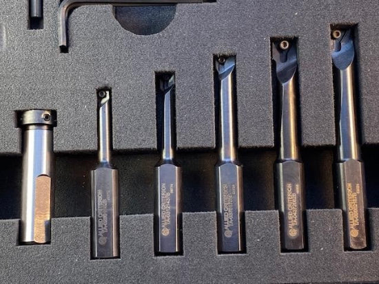 CRITERION USA Made CAT40 0.060-3.250" CNC Boring Kit with Bars & Carbide  Inserts - Cardon Tools