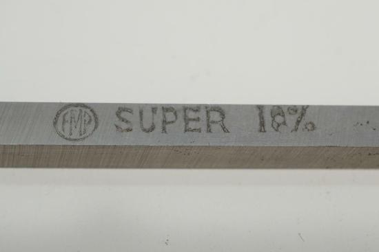 4 FMP FM Parkin Super 18% Cobalt HSS Lathe Tool Bit 1/4" Square x 2-1/2" - Cardon Tools