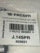FACOM 3/8" Drive Torque Adapter 14mm J.14SPR - Cardon Tools