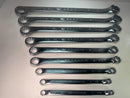 Facom 56L Series 9pc 10° Offset LONG Box End SAE Wrench Set 5/16" to 1-1/4" - Cardon Tools