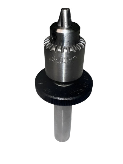 No. 0 Jacobs Precision 0-5/32" Cap. Drill Chuck with AF-22 Accu-Feed Drill Adapter - Cardon Tools