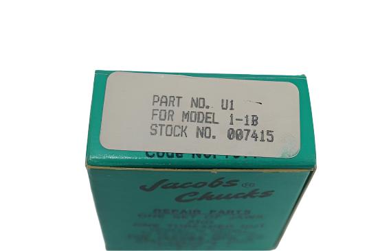 New Old Stock Original Jacobs U1 Jaws & Threaded Nut Repair Kit for 1-1B Drill Chuck. USA - Cardon Tools
