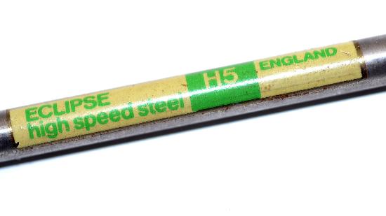 5 New Old Stock ECLIPSE UK H5 5% Cobalt HSS 1/4" ROUND TOOL BITS Lathe Cutter 2-1/2" Long - Cardon Tools