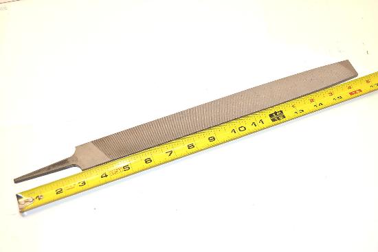 New Old Stock  PS STUBS ENGLAND 14" Premium Quality MILL TAPER BASTARD FILE - Cardon Tools