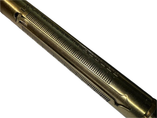 New Old Stock Chatillon NY USA BRASS IN-15 Hanging Scale 15lbs / 7.5Kg Capacity Fish Scale - Cardon Tools
