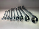 Facom 56L Series 9pc 10° Offset LONG Box End SAE Wrench Set 5/16" to 1-1/4" - Cardon Tools