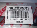 NEW Facom 5pc HINGED Combination RATCHETING Wrench Set 9,11,12,14,18mm - Cardon Tools