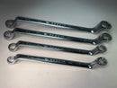 Facom OGV 4pc Set DEEP OFFSET  Box End SAE Wrench Set 7/16"- 7/8" 55A Series - Cardon Tools