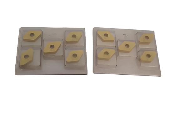 10 Fansteel VR Wesson Indexable Carbide Inserts DNGA43 098 VR65. Made in Canada - Cardon Tools
