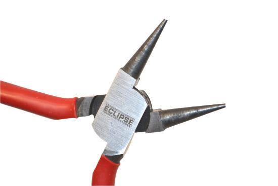 New Old Stock ELLIOT LUCAS ECLIPSE UK 6" JEWELERS Round Tapered Nose Pliers - Cardon Tools