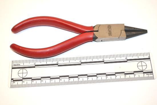 New Old Stock ELLIOT LUCAS ECLIPSE UK 6" JEWELERS Round Tapered Nose Pliers - Cardon Tools