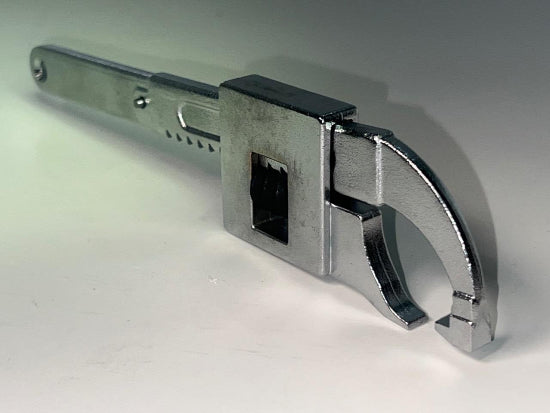 Facom 115A.50 10-50mm Sliding-Jaw Adjustable Hook Wrench. - Cardon Tools