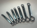 Facom 7pc Set 10° Offset Stubby THIN WALL  Box End SAE Wrench Set 1/4-13/16" - Cardon Tools