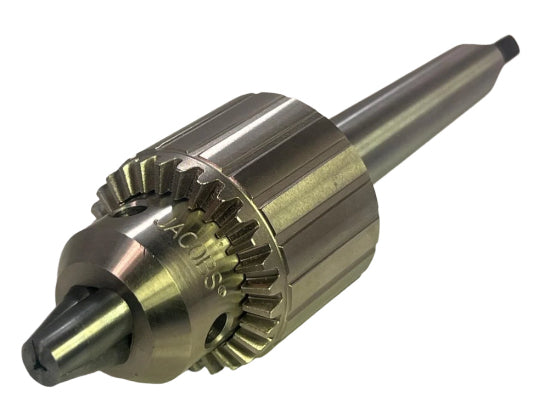 New Old Stock  Original Jacobs 5/64"- 1/2" Cap. Medium DUTY Drill Chuck c/w MT 2 Shank 2MT - Cardon Tools