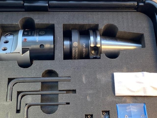 CRITERION USA Made CAT40 0.060-3.250" CNC Boring Kit with Bars & Carbide  Inserts - Cardon Tools