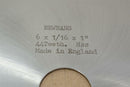 Newmans UK Made  6" x 1/16" x 1" Hss Slitting Saw. 44 Teeth. - Cardon Tools
