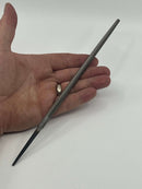 New Old Stock 1980s Nicholson made in Canada 8" Rat Tail File 2nd Cut - Cardon Tools
