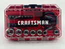 New Old Stock (2020) Craftsman 26pc Metric/Imperial 1/4" 72 Tooth Gimbal Palm Ratchet Boxed Set - Cardon Tools