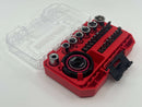 New Old Stock (2020) Craftsman 26pc Metric/Imperial 1/4" 72 Tooth Gimbal Palm Ratchet Boxed Set - Cardon Tools