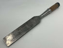 Massive Antique ( 1880s-1901 ) WARNOCK & CO. 2" x 16" Laminated Steel Heavy Framing Chisel - SHARP !