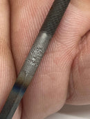 New Old Stock 1980s Nicholson made in Canada 4" Rat Tail Smooth  File - Cardon Tools