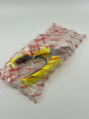FACOM SHORT Bent Needle Nose / Side Cutting Pliers c/w Return Spring & Off-cut Retainer FLUO - Cardon Tools