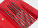 New Old Stock P.S. Stubbs made in England 14cm 6pc Swiss Pattern  No. 0 Cut Needle File Set - Cardon Tools