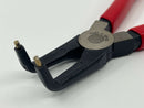 Wiha MagicTip CIRCLIP Safety Ring Internal Pliers .090" Tip 1-1/2" to 4" (40-100mm)  Ring Size 34616 - Cardon Tools