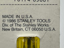 New Old Stock 1986 STANLEY Jobmaster 3" blade Phillips