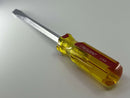 New Old Stock CRESCENT BRIDGEPORT No. 343 6" Mechanics Slot  Screwdriver USA Made - Cardon Tools